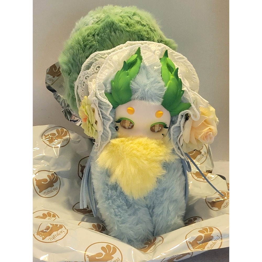 Tutulong Fantasy Magic Academy Herbalist Green Plush Blind Box Cat Dragon open